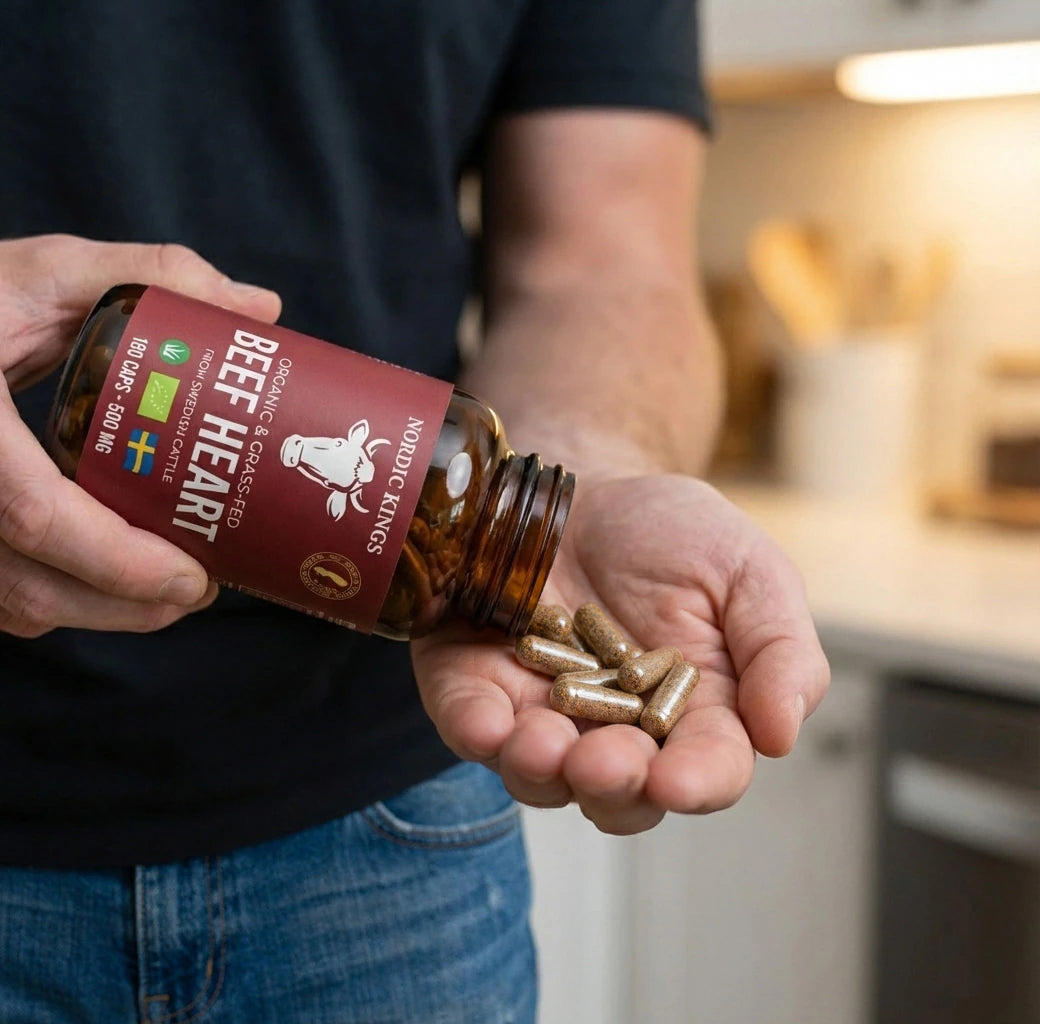 100% gräsbetat och ekologiskt nöthjärta