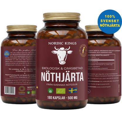 100% gräsbetat och ekologiskt nöthjärta